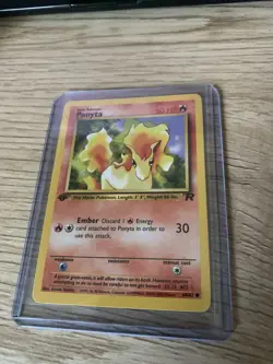 PONYTA - 64/82 - 1st Edition Team Rocket - Common - Pokemon - NM - Image 3