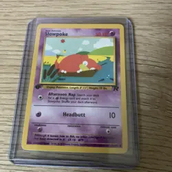 SLOWPOKE - 67/82 - 1st Edition Team Rocket - Common - Pokemon - NM - Image 3