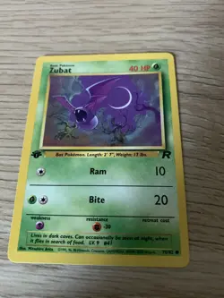 ZUBAT - 70/82 - 1st Edition Team Rocket - Common - Pokemon - NM - Image 1