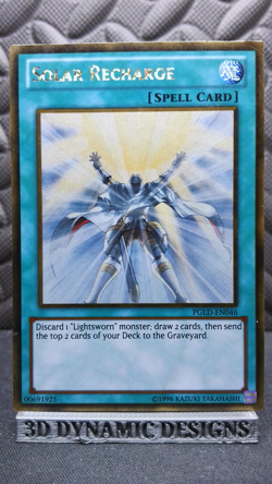 | Yugioh Solar Recharge PGLD-EN046 Premium Gold PL 🔥 | - Image 1
