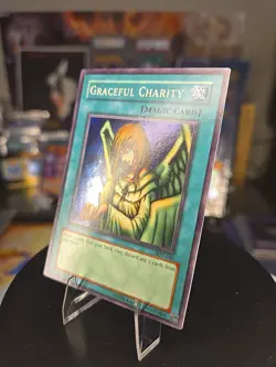 YuGiOh Graceful Charity SDP-040 Super Rare Starter Deck: Pegasus Unlimited LP - Image 2