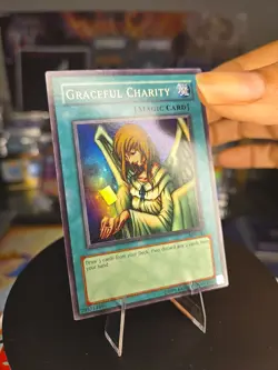 YuGiOh Graceful Charity SDP-040 Super Rare Starter Deck: Pegasus Unlimited LP - Image 3