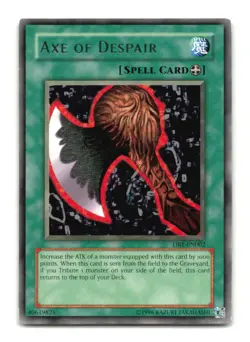 Axe of Despair - DB1-EN002 Rare - YuGiOh-LP - Image 1