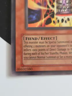 Yugioh Lava Golem Pharaonic Guardian PGD-107 Secret Rare - Image 5
