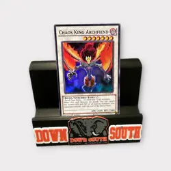 Yugioh Chaos King Archfiend TSHD-EN041 Ultimate Rare 1st Ed LP - Image 1
