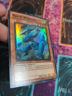 Yu-Gi-Oh! Rapid Warrior 5DS3-EN004 1st Edition Super Rare NM/LP - Image 2