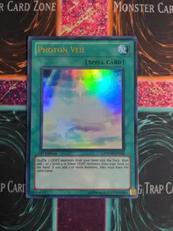 Yu-Gi-Oh! Photon Veil PHSW-EN050 1st Edition Ultra Rare NM - Image 1