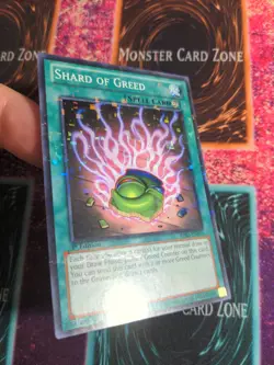 Yu-Gi-Oh! Shard of Greed BP02-EN165 1st Edition Mosaic Rare MP - Image 2