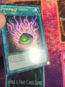 Yu-Gi-Oh! Shard of Greed BP02-EN165 1st Edition Mosaic Rare MP - Image 3