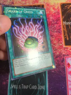 Yu-Gi-Oh! Shard of Greed BP02-EN165 1st Edition Mosaic Rare MP - Image 4