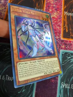 Yu-Gi-Oh! TCG Virtual World Mai-Hime - Lulu PHRA-EN010 Ultra Rare 1st Edition NM - Image 2