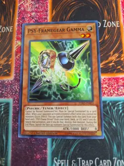 Yu-Gi-Oh! PSY-Framegear Gamma EXFO-ENSE3 Super Rare Limited Near Mint - Image 1