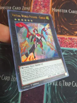 Yu-Gi-Oh! Virtual World Phoenix - Fanfan PHRA-EN043 Ultra Rare 1st Edition NM - Image 2