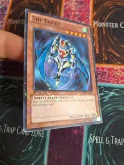 Yu-Gi-Oh! The Tricky BP02-EN069 Shatterfoil 1st Edition Lightly Played - Image 2