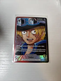 Sabo Alt Art Leader OP13-004 Carrying On His Will One Piece TCG - Image 1
