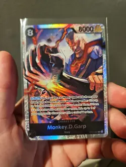 Monkey.D.Garp OP11-095 A Fist of Divine Speed Foil One Piece MINT - Image 1