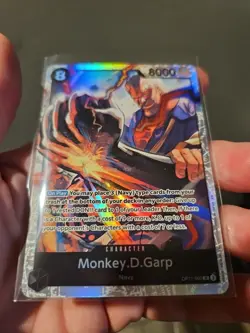 Monkey.D.Garp OP11-095 A Fist of Divine Speed Foil One Piece MINT - Image 3