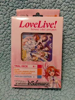 New LoveLive! School Idol Project Weiss Schwarz English Trial Deck Weiss cards - Image 1