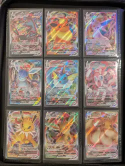 Eeveelution Vmax 9 Card Complete Set Pokemon Evolving Skies NM Umbreon Eevee - Image 1