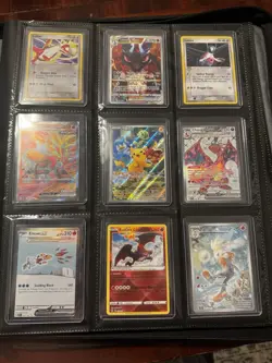 Pokemon Card Collection Lot Some Vintage / New Full Arts ,Binder Included - Image 2