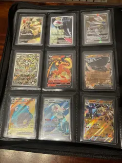 Pokemon Card Collection Lot Some Vintage / New Full Arts ,Binder Included - Image 3