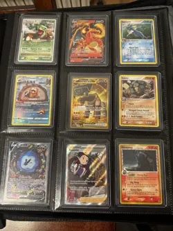 Pokemon Card Collection Lot Some Vintage / New Full Arts ,Binder Included - Image 4
