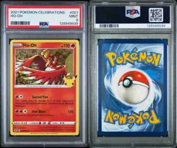 2023 Pokemon Celebrations 001/025 Ho-Oh Holo PSA 9 Mint Rare Card Fresh New foil - Image 3