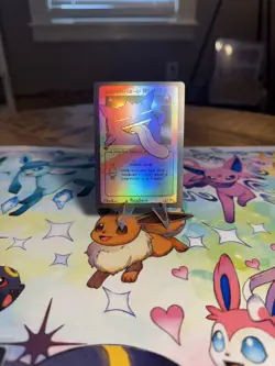 Pokederp BREAKOUT Shadowbud Holo 2/7 - Gengar Pokemon Derpy Fan Art Card - Image 1