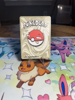 Pokederp BREAKOUT Shadowbud Holo 2/7 - Gengar Pokemon Derpy Fan Art Card - Image 2