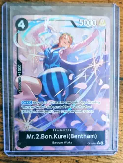 One Piece Card Game - Mr.2.Bon.Kurei(Bentham) - OP14-091 - Alt Art - English - Image 1