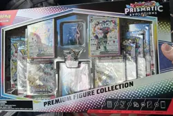Pokemon Prismatic Evolutions Premium Figure Collection SV8.5 TCG Cards - Image 1