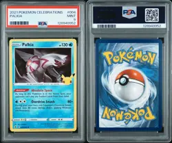 2023 Pokemon Celebrations 004/025 Palkia Holo PSA 9 Mint Rare Card Fresh New - Image 3