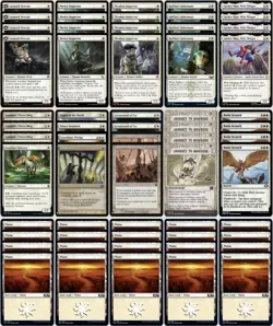 PAUPER Mono W Aggro - NM - 60 Card Deck - Top Tier With Meta Updates Spider-Man - Image 1