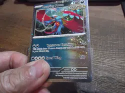 Roaring Moon SWIRL COSMOS HOLO 109/162 Pokemon TCG Card Temporal Forces PF MINT - Image 2