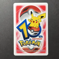 Pokemon Center 10th Anniversary Red Deck Playing Card 2006 *PICK ONE* UK Seller - Image 1