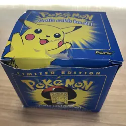 VTG Pikachu Pokemon Gotta Catch em' All 23k Gold Plated Trading Card NEW Sealed! - Image 1