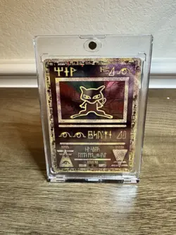 Pokemon TCG Ancient Mew Holo Promo Card Excellent Condition - Image 1