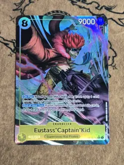 One Piece Card Game Eustass"Captain"Kid (Parallel) OP10-112 SR NM English - Image 1
