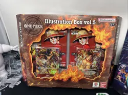 NEW SEALED One Piece Illustration Box Vol. 5 & 6 SET of BOTH! BANDAI CARD GAME - Image 2