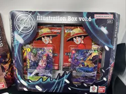 NEW SEALED One Piece Illustration Box Vol. 5 & 6 SET of BOTH! BANDAI CARD GAME - Image 3
