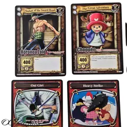 2005 2006 One Piece Quest Grandline CCG Card Lot Rare Action Counter 2 Foils - Image 3