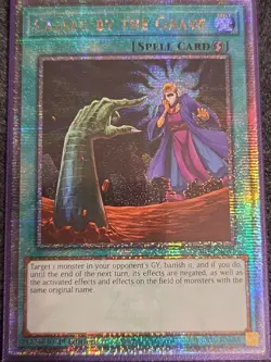 Called by the Grave Quarter Century Secret Rare Card RA01-EN057 NM - Image 1