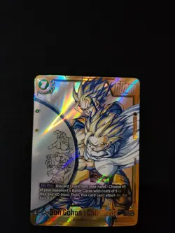 Son Gohan: Childhood FB01-140 SCR Manga Dragon Ball Card English - New Mint - Image 1