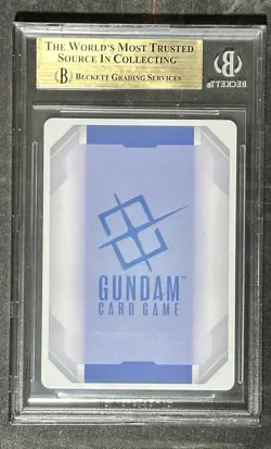 2025 Gundam Card Game GD01-024 LR+ Wing Gundam Zero BGS 10 - Image 2