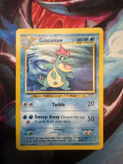 Croconaw 32/111 Neo Genesis Uncommon Vintage Pokemon Card TCG English - Image 1