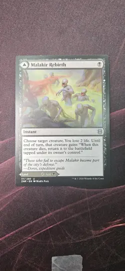Malakir Rebirth Zendikar Rising NM Regular Card, Magic the Gathering - Image 1