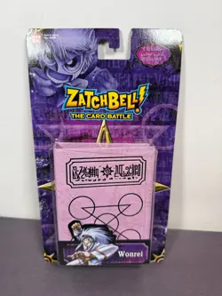 Zatch Bell The Card Battle Gathering Storm WONREI SPELL BOOK 2006 Bandai TCG - Image 1