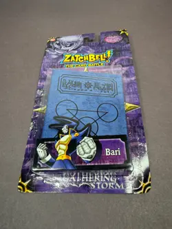 Zatch Bell The Card Battle Gathering Storm BARI SPELL BOOK 2006 Bandai TCG - Image 5