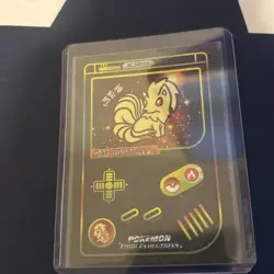 Ninetales #038 GAMEBOY COLOR - POKEMON CARD Atrapalos Ya Chibi Evolutions - Image 1