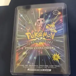 Ninetales #038 GAMEBOY COLOR - POKEMON CARD Atrapalos Ya Chibi Evolutions - Image 2